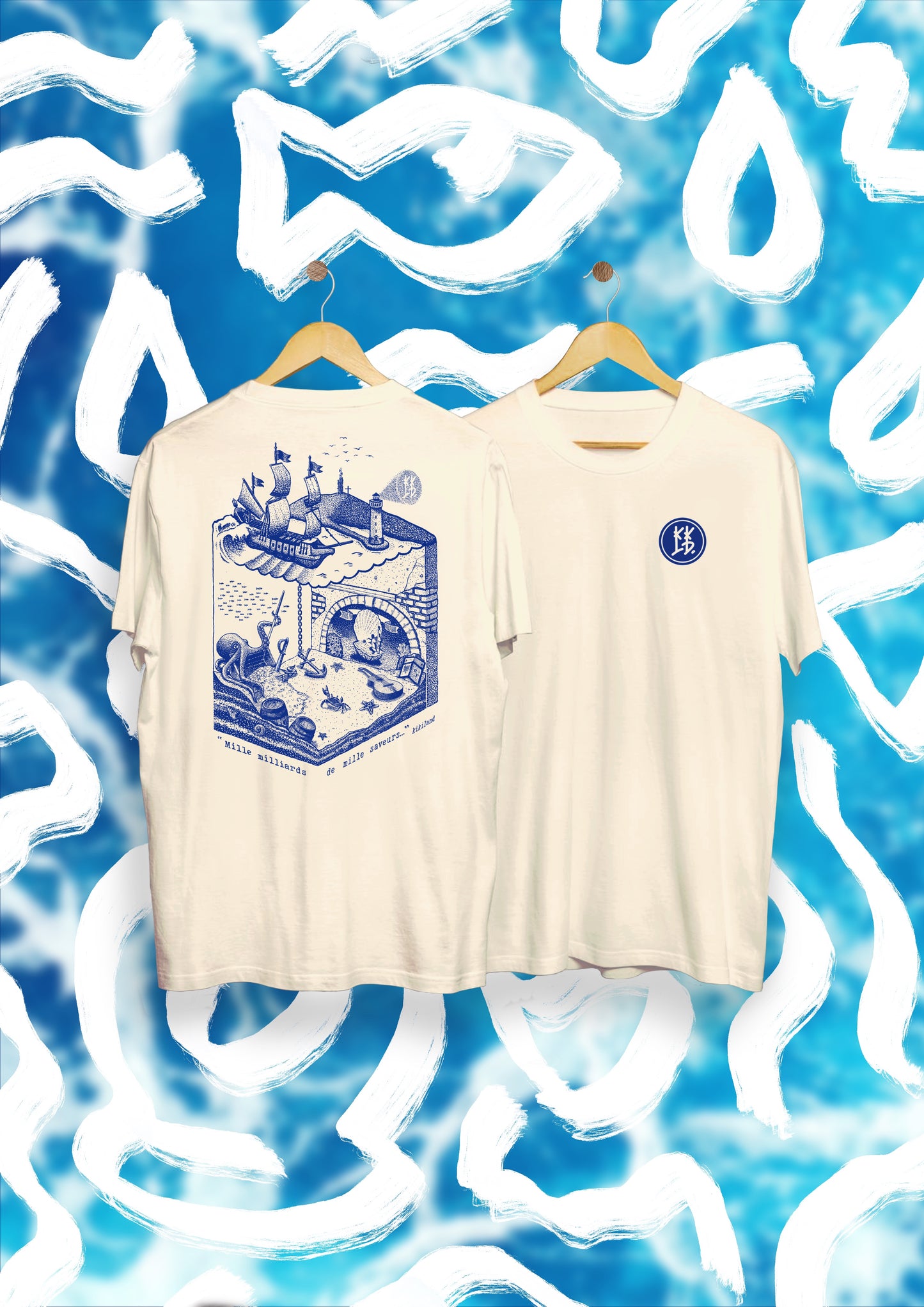 T-shirt "Sète, mille milliars de mille saveurs"