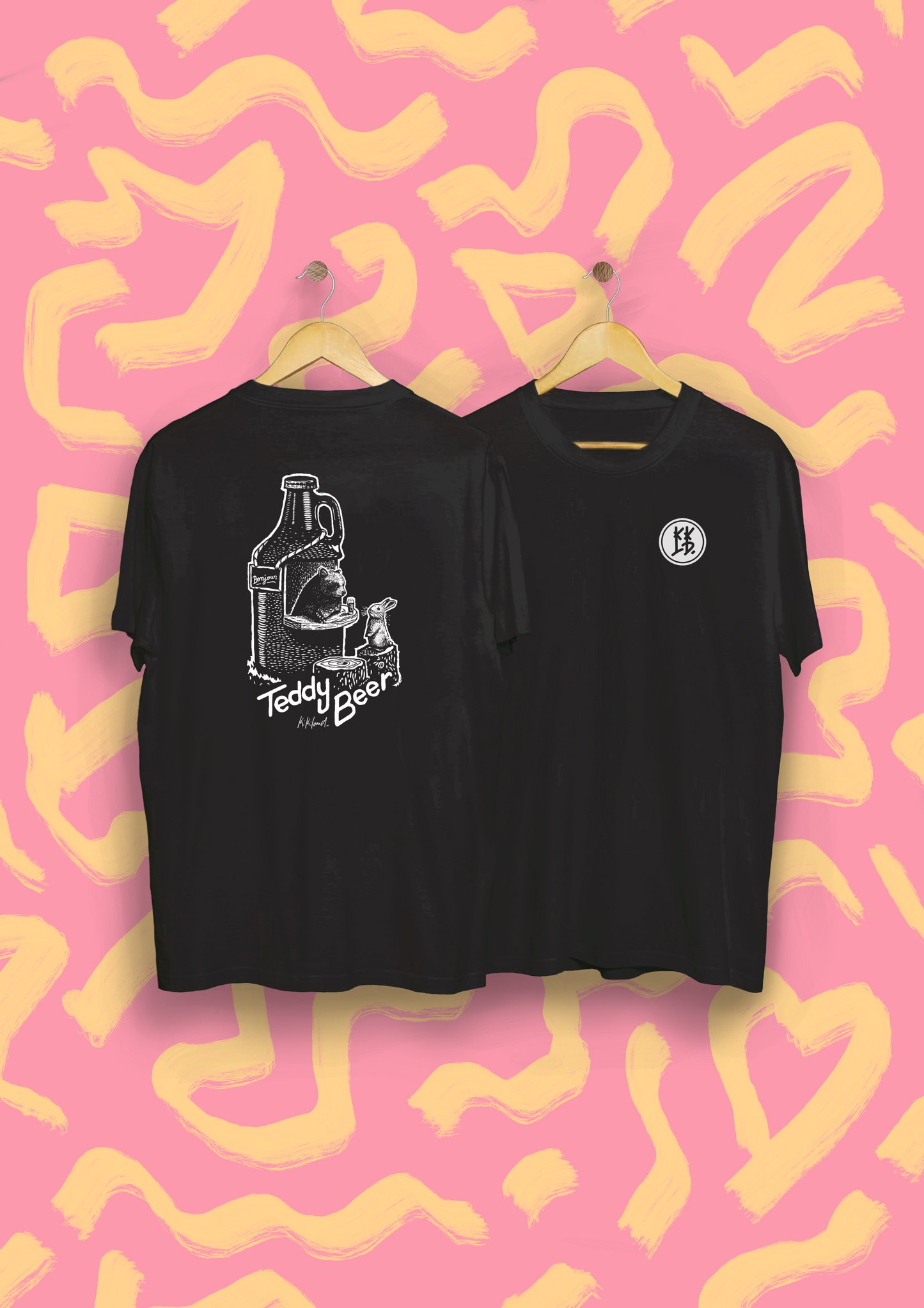 T-shirt "Teddy beer"
