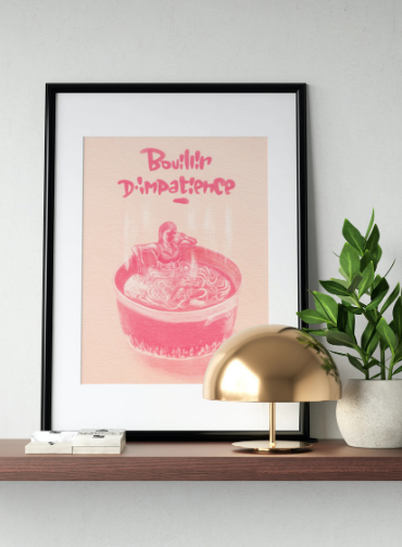 "Bouillir d'impatience"