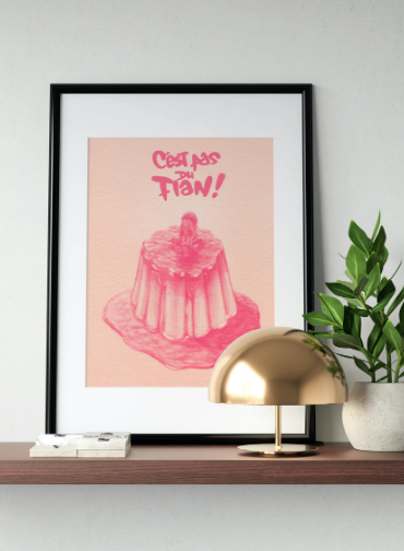 "C'est pas du flan"