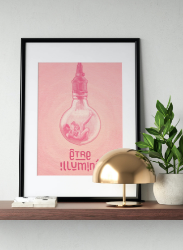 "Etre illuminée"