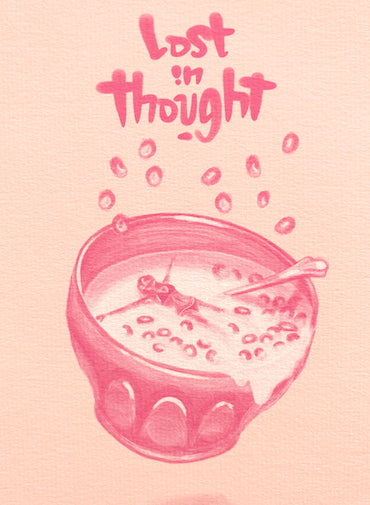 "Lost in thought"