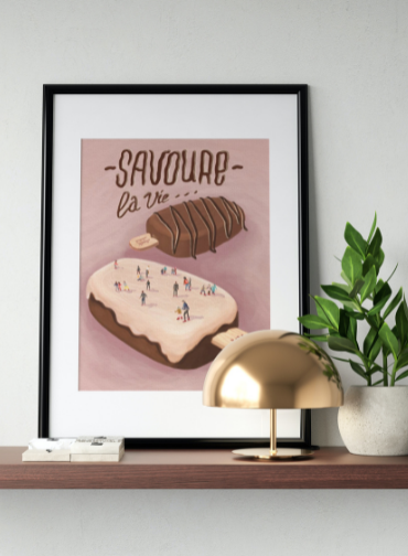 "Savoure la vie"
