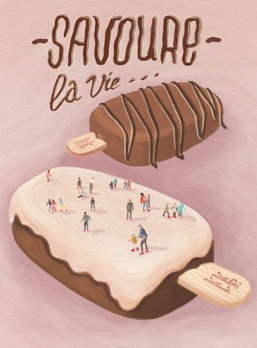 "Savoure la vie"