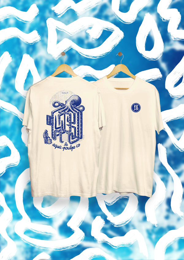 T-shirt "Aqua-poulpe-co"