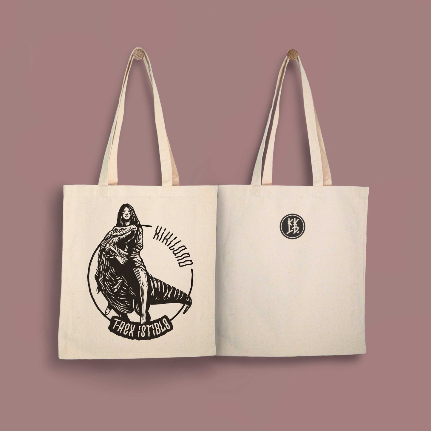 Tote bag "T-rex istible"