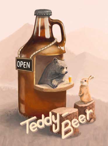 "Teddy beer"
